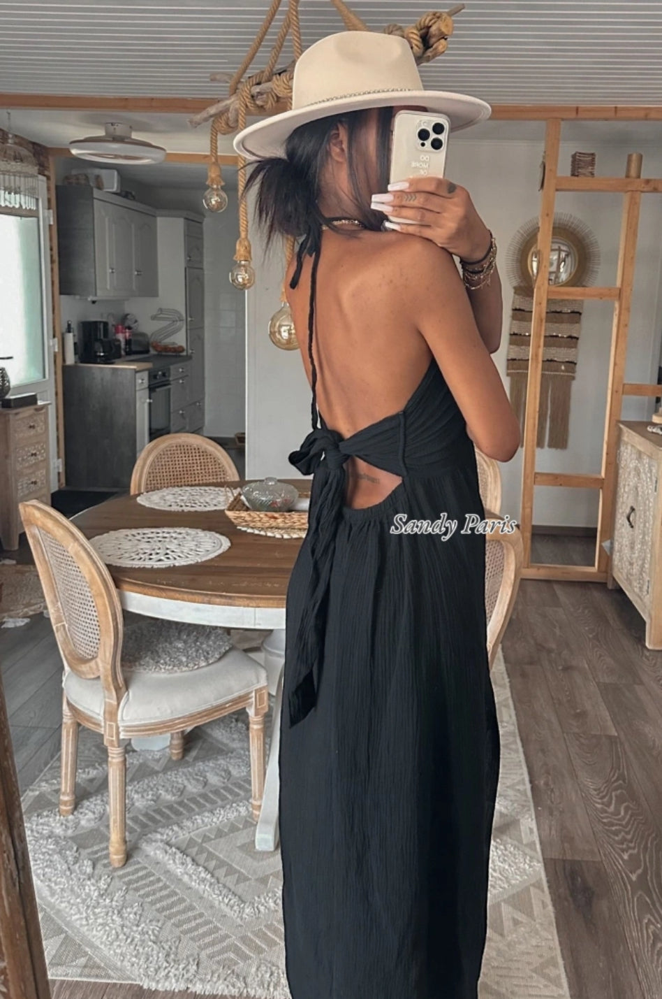 Robe Longue Dos-Nu