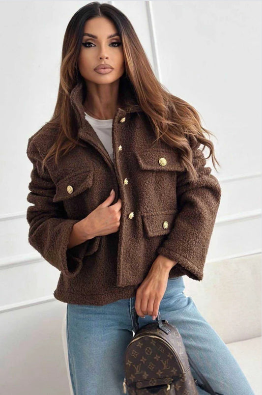 Veste bouclés