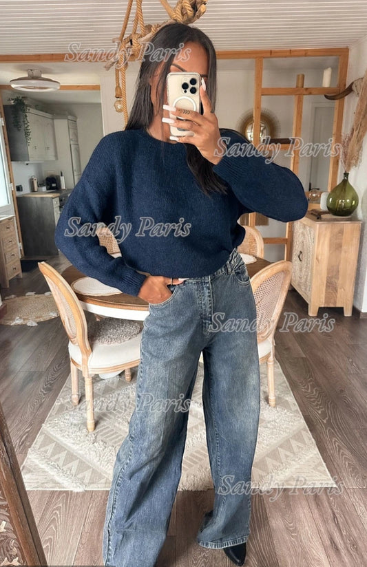 Pull en mohair