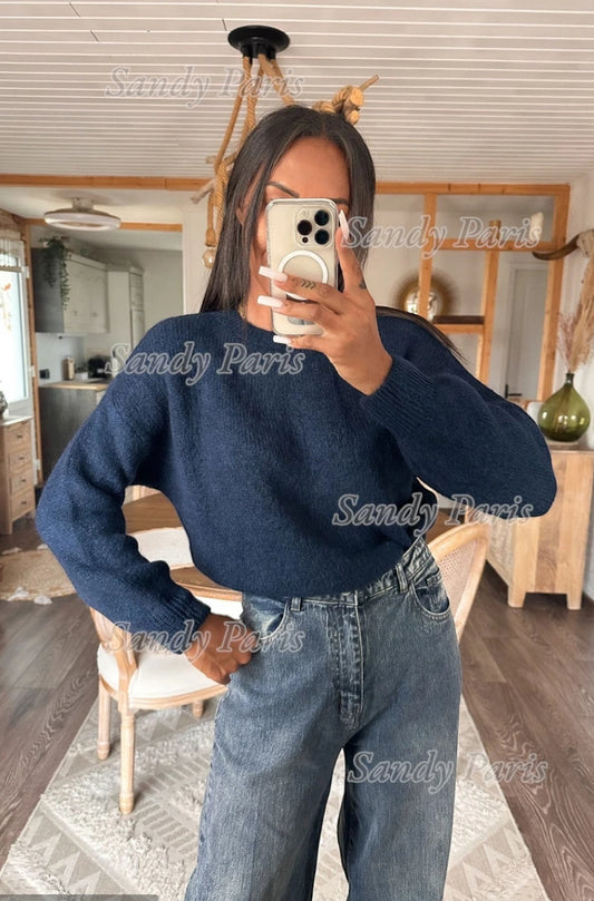 Pull en mohair