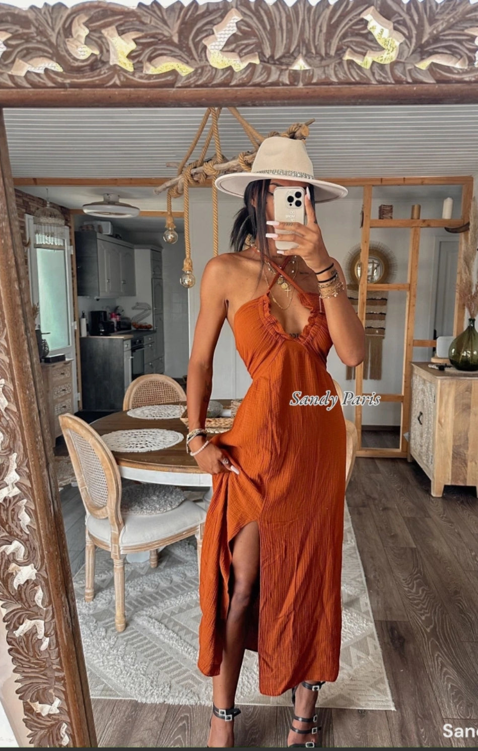 Robe Longue Dos-Nu